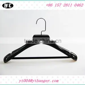 Black Custom Wooden Hanger and Wooden Pants Hanger thumbnail-3