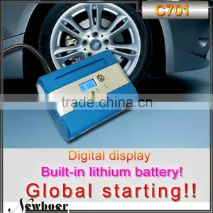 Very Popular Tire Inflator Portable Air Compressor/150PSI Car Mini Hand Pump thumbnail-2