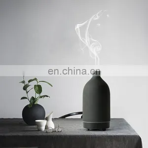Home Ceramic Ultrasonic Aroma Diffuser With Led Light Essential Oil Perfume Diffuser thumbnail-3