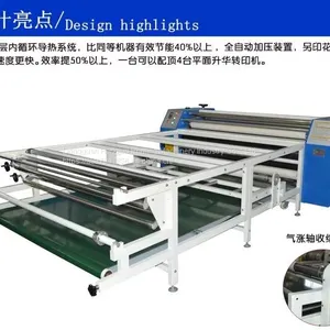 Heat Transfer Printing Machine | Roller Digital Printing Machine | Full-automatic Heat Transfer Printing Machine | Flat Embossing Machine T-shirt Printing Machine thumbnail-5