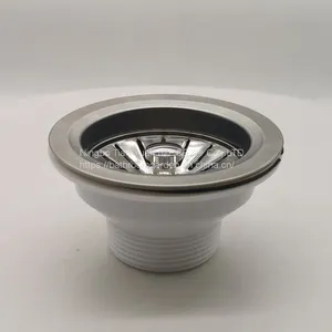H005 Kitchen Sink Fitting Accessories Stainless Steel Head Brass Fitting Spring Ball thumbnail-5