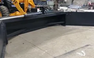 China Wheel Loader Attachments China Manure Cleaning Machine Wheel Loader Manure Pusher thumbnail-2