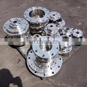OEM Customized ANSI DIN BS GB ISO Forged Steel Socket Weld Slip on Flat Face Flange Price thumbnail-2