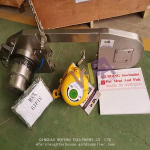 Small Scale Factory Price Carcass Splitting Saw Cattle Slaughterhouse thumbnail-1