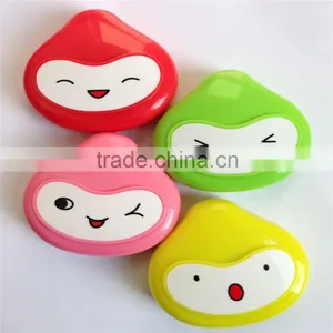Colorful Snow Frog Custom Contact Lens Case thumbnail-1