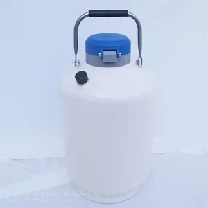 Ultra Low Evaporation Liquid Nitrogen Container of Storage Animal Semen 6L thumbnail-3
