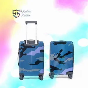Factory Supply Abs Trolley Suitcase Folding Luggage Travel Suitcase Lightweight Luggage With Four Wheels thumbnail-5
