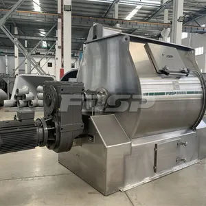 SDHJ Stainless Steel Single Shaft Paddle Mixer for Free Flowing Dry Solid Materials thumbnail-5