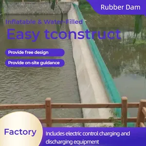Rubber Dam a Good Helper for Dealing With Flood and Dry Seasons thumbnail-1