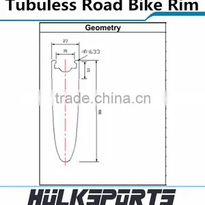 Lightweight Bike Wheels Carbon Rims 23mm Width 88mm Depth 700c Bicycle Carbon Clincher Wheels Made in China thumbnail-4