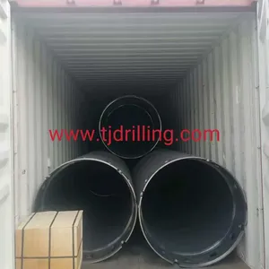 1200/1120mm Double Walled Casings With Leffer-screw Connections Used on Liebherr- LB24 Rotary Drill Rig for Cased Bored Pile thumbnail-1