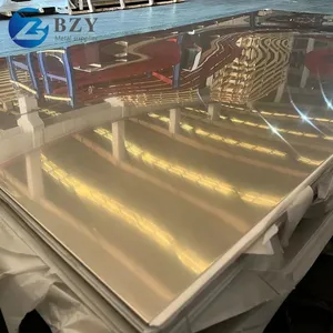 Exporters Aisi 304 Stainless Steel Sheet 3mm Thickness 8k Mirror Stainless Steel Sheet thumbnail-2