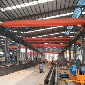 5 Ton 10 Ton 15 Ton Customized Workshop Warehouse Single Girder Electric Overhead Travelling Bridge Crane 5 Ton 10 Ton 15 Ton thumbnail-1