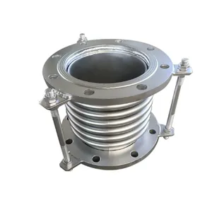 Manufacturer Direct Sales Stainless Steel Flange Corrugated Compensator Metal Corrugated Compensator thumbnail-1