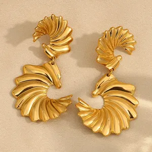 Laser Engraved Stainless Steel Earrings for Sensitive Skin 304 Grade Bulk Order Direct thumbnail-4