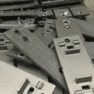 Hot Dip Galvanized Rail Baseplate, 25mm Base Plate, Surface Hardness HRC 40-45 thumbnail-5