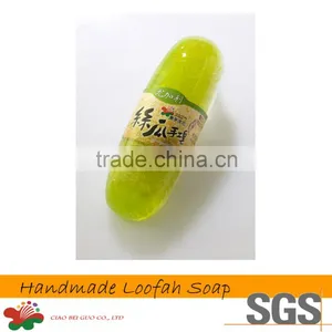 Taiwan Soap Bulk Exporters Handmade Eucalyptus Loofah Soap thumbnail-1
