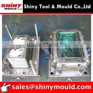Plastic Industrial Crate Mould Hot Runner Crate Mould thumbnail-1