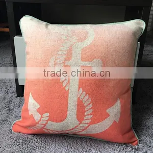 Cushions Home Decor Pillow Printed With Piping thumbnail-1