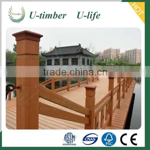New Composite Material WPC Wood Plastic Stair Railing thumbnail-5