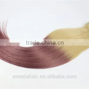 Manufacturer Wholesale Brazilian Human Hair Wet and Wavy Clip in Hair Extensions thumbnail-3