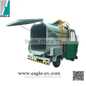 Liquid Waste Trucks, 2000kgs Loading Weight, Closed Cab, Pure Electric,CE Approved thumbnail-3