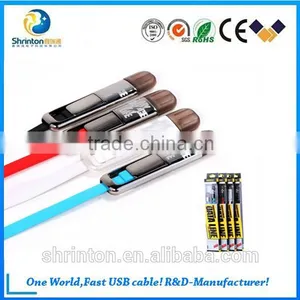 Wholesale Multi-fonction Remax 2 in 1 TPE Copper Core 2.1A USB Cable for Smartphone thumbnail-1