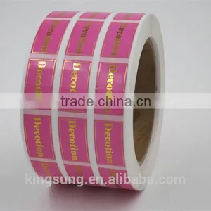 Low Price Customised Printing Paper Sticker for Cosmetic thumbnail-1