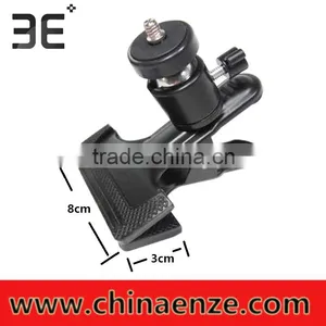 ET-SD01 Multi-function Clamp With Ball Head for Cameras Flash Portable Swivel Flash Clamp Ball Swivel Mount Quality Choice thumbnail-1