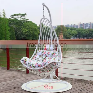Wholesale Furniture Luxurious Comfort Outdoor Wicker Furniture Garden Hanging Bedroom Swing Chair thumbnail-5