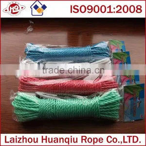 3 Strands Twisted PP Clothesline Rope thumbnail-1