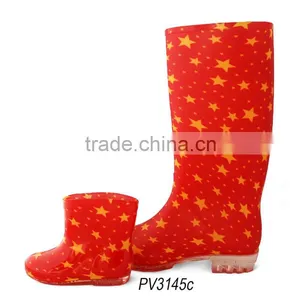 PVC Transparent Rain Boots for Kids thumbnail-1