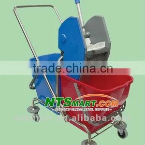 50L Double Mop Wringer Bucket thumbnail-1