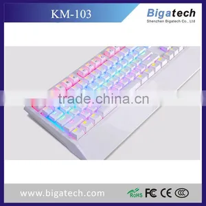 Top Selling Wired Game Mechanical Keyboard Usb Led Backlit Keyboard thumbnail-3