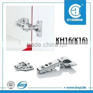 KH-K16 Hot Sale Cold Rold Iron Soft Kichen Cabinet Hinge, 105-degree Cabinet Soft Close Hinge thumbnail-1