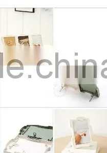 Cheap Souvenior or Promotion Standing Acrylic Plastic Liquid Aqua Photo Frame,abs Frame,resin Sex Photo Frame, Paper Photo Frame thumbnail-1