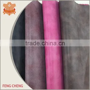 Full pu Brush pu Artificial Leather thumbnail-2