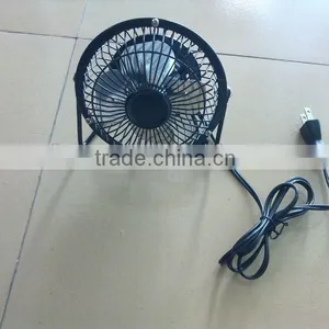 Mini 4inch Fan With AC thumbnail-1