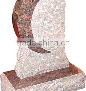 Moon Shape Design Monument/tombstone/gravestone thumbnail-1