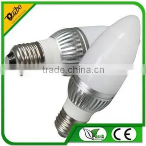 32W Candle LED Bulb Light COOL WHITE thumbnail-1