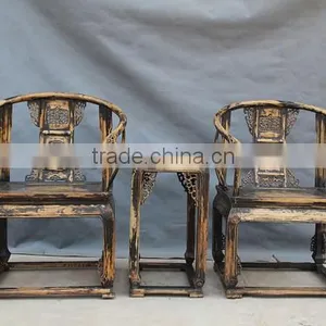 Antique Wood Back Chair/wholesale Wood Chairs Cross Back thumbnail-1