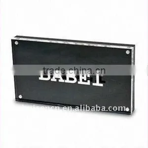 Logo Oem Acrylic Frame Logo Block thumbnail-1