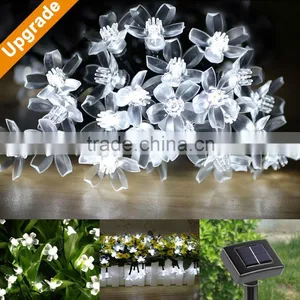 10m 100 Leds Warm White Decorative LED Indoor Flower String Lights or Led Rope Light thumbnail-2