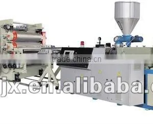 Plastic Sheet Extrusion Machines PP PE Sheet Machine PRICE thumbnail-1