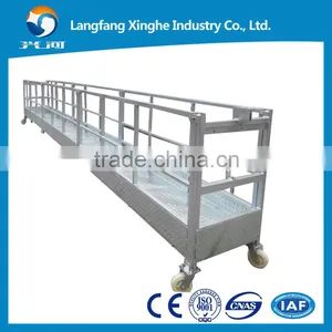 Aluminum 6m 630kg Suspended Platform ZLP630 / Temporary Gondola / Hanging Scaffolding thumbnail-1