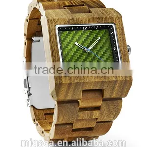 High Quality Wooden Wrist Watches, Wooden Watch, 100% Natural Watch Wood thumbnail-1