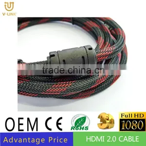 Gold Plated Supports Ethernet 3D 1.4 2.0 4K HDMI Cable Male to Male 1ft-100ft Available thumbnail-2