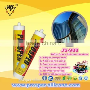 Excellent Adhesion Acetoxy 100% Silicone Gp Organic Adhesive thumbnail-2