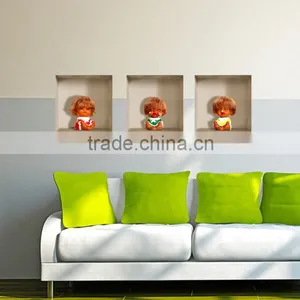 Custom Kids Wall Stickers, Home Furniture Decoration Home Decoration Items 3d Wall Decor thumbnail-1