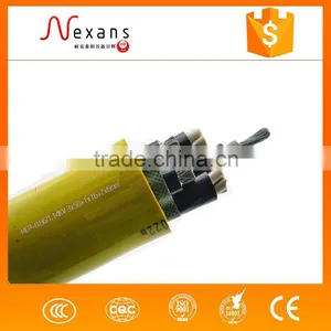 Movable Flexible Shielded Rubber Insulated and Sheathed Copper Cables for Coal Mine thumbnail-1